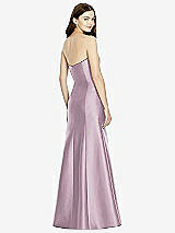 Rear View Thumbnail - Suede Rose Bella Bridesmaids Dress BB104