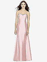 Front View Thumbnail - Ballet Pink Bella Bridesmaids Dress BB104