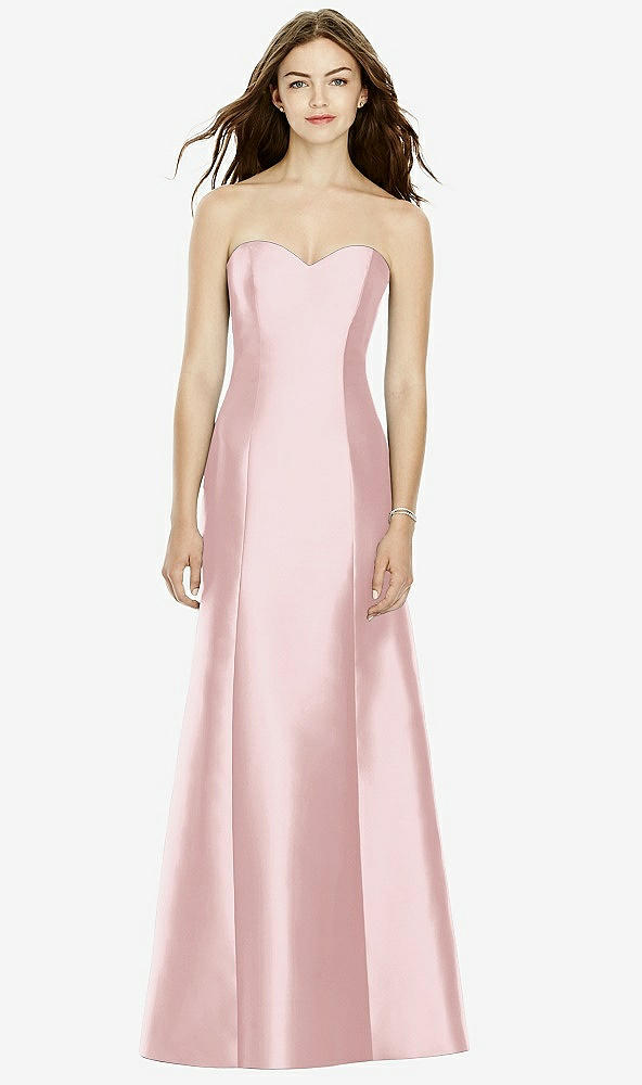 Front View - Ballet Pink Bella Bridesmaids Dress BB104