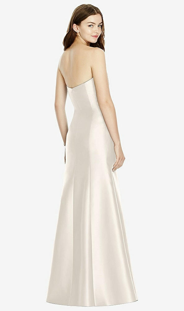 Back View - Ivory Bella Bridesmaids Dress BB104