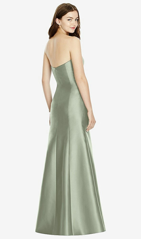 Back View - Sage Bella Bridesmaids Dress BB104
