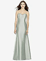 Front View Thumbnail - Willow Green Bella Bridesmaids Dress BB104