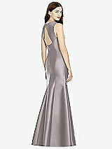 Front View Thumbnail - Cashmere Gray Bella Bridesmaids Dress BB106