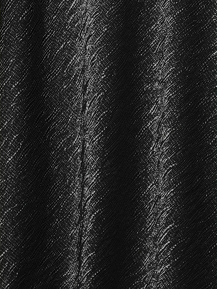 Front View - Black Soho Metallic Fabric by the Yard