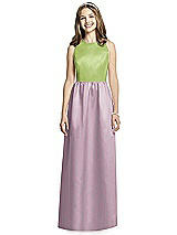 Front View Thumbnail - Suede Rose & Mojito Dessy Collection Junior Bridesmaid Dress JR536