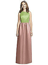 Front View Thumbnail - Neu Nude & Mojito Dessy Collection Junior Bridesmaid Dress JR536
