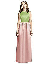 Front View Thumbnail - Rose & Mojito Dessy Collection Junior Bridesmaid Dress JR536