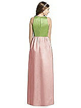 Rear View Thumbnail - Rose & Mojito Dessy Collection Junior Bridesmaid Dress JR536
