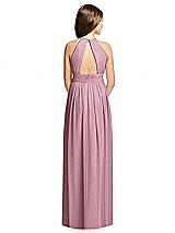Rear View Thumbnail - Dusty Pink Dessy Collection Junior Bridesmaid Dress JR539