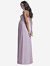 Rear View Thumbnail - Lilac Haze Dessy Collection Maternity Bridesmaid Dress M434