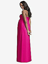 Rear View Thumbnail - Think Pink Dessy Collection Maternity Bridesmaid Dress M434