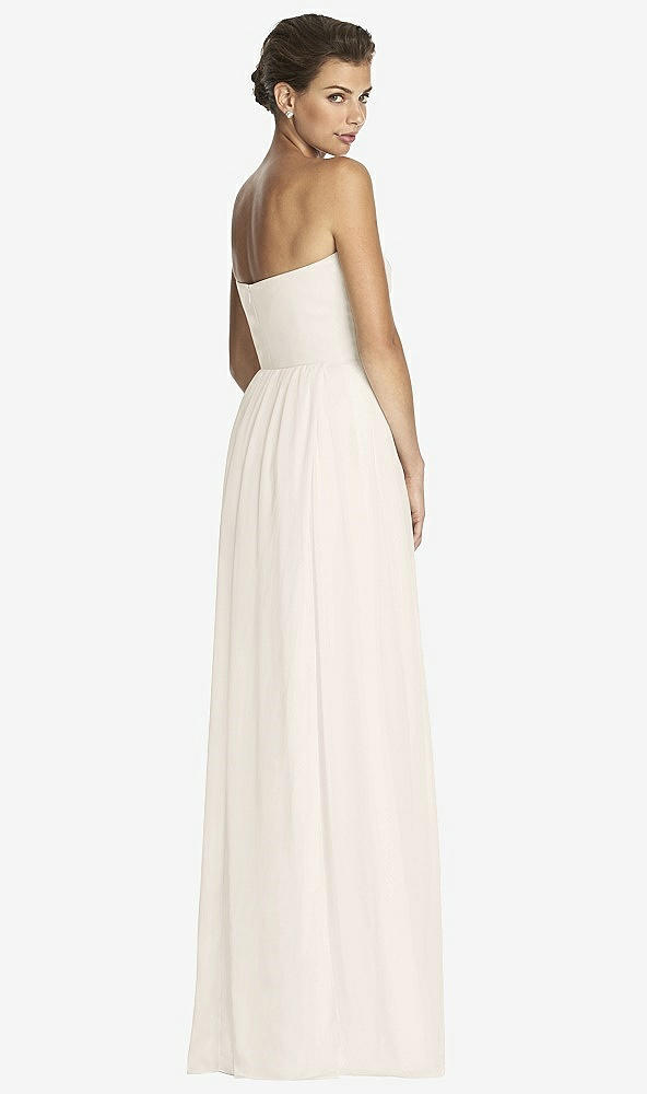 Back View - Ivory After Six Bridesmaid Dress 6768