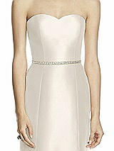 Front View Thumbnail - Ivory Beaded Sash for Style D742