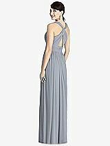 Rear View Thumbnail - Platinum Alfred Sung Bridesmaid Dress D744