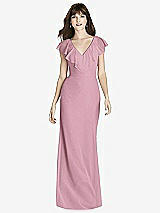 Front View Thumbnail - Dusty Pink After Six Bridesmaid Dress 6779