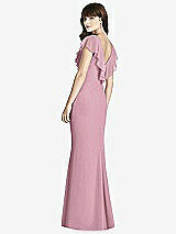 Rear View Thumbnail - Dusty Pink After Six Bridesmaid Dress 6779