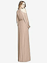 Rear View Thumbnail - Topaz Dessy Bridesmaid Dress 3018