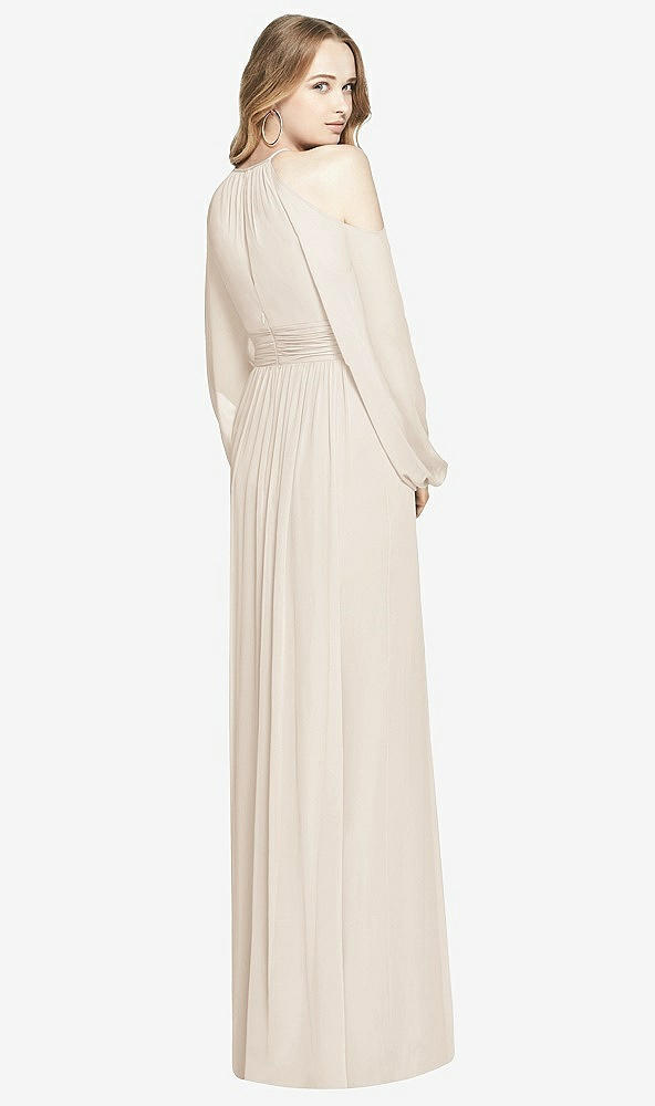 Back View - Oat Dessy Bridesmaid Dress 3018