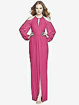 Front View Thumbnail - Tea Rose Dessy Bridesmaid Dress 3018