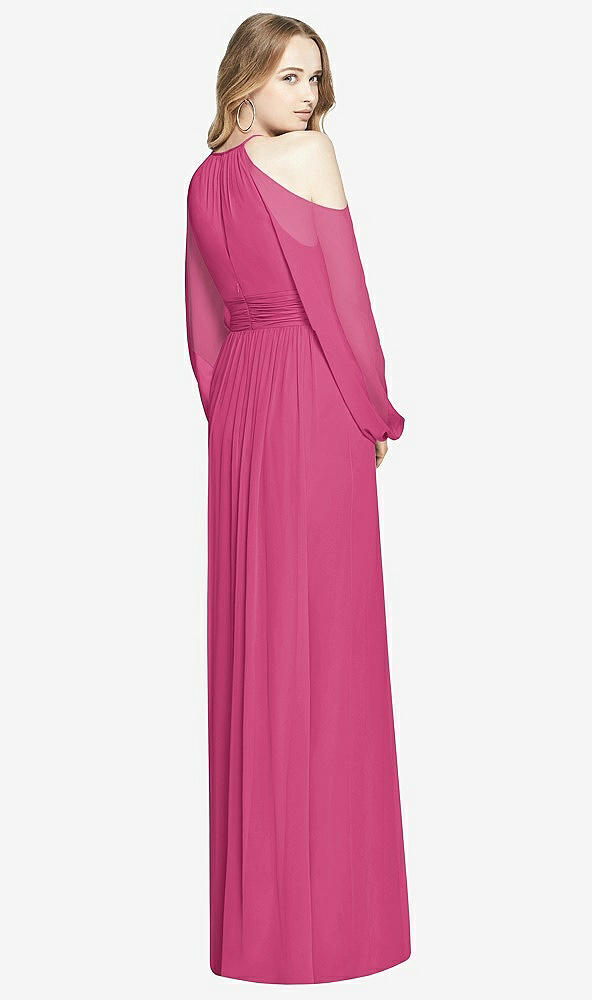 Back View - Tea Rose Dessy Bridesmaid Dress 3018