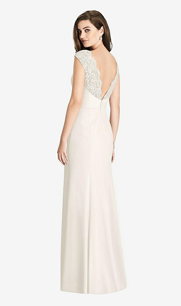 Front View - Ivory Bella Bridesmaids Dress BB118