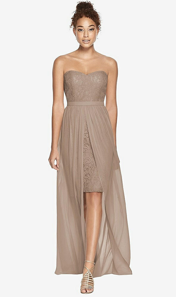 Front View - Topaz Dessy Bridesmaid Dress 3007