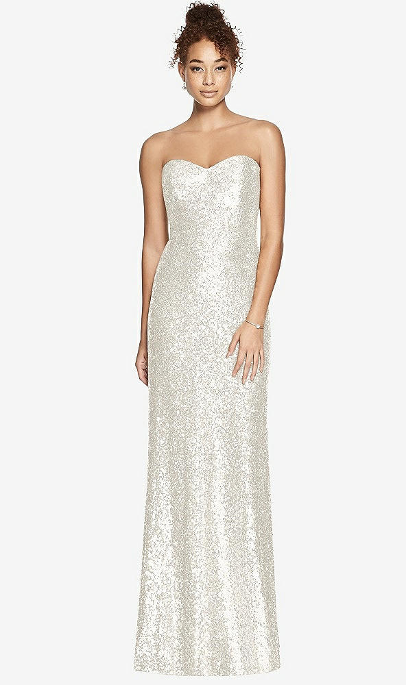 Front View - Ivory Studio Design Bridesmaid Dress 4532