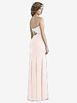 Rear View Thumbnail - Blush & Ivory Social Bridesmaids Dress 8191