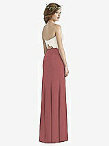 Rear View Thumbnail - English Rose & Ivory Social Bridesmaids Dress 8191