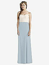 Front View Thumbnail - Mist & Ivory Social Bridesmaids Dress 8191