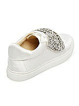 Alt View 3 Thumbnail - White Betsey Blue Maxi Satin Bridal Sneaker