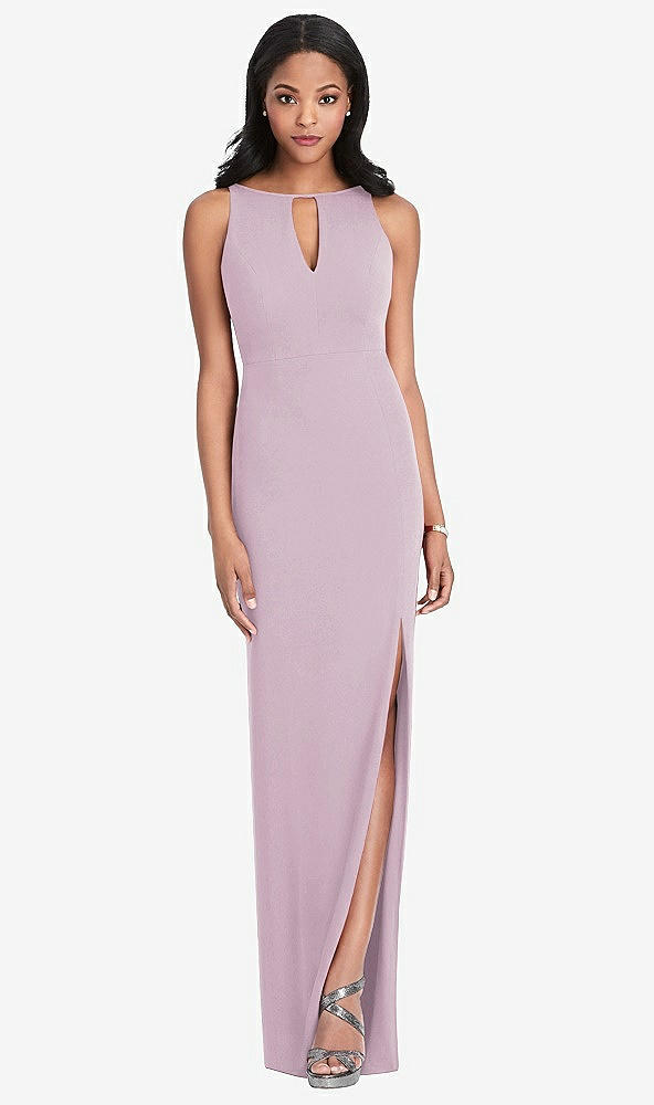 Front View - Suede Rose After Six Bridesmaid Dress 6801