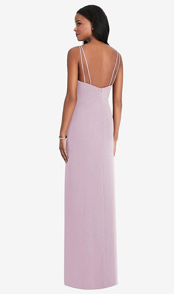 Back View - Suede Rose After Six Bridesmaid Dress 6801