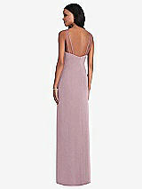 Rear View Thumbnail - Dusty Rose After Six Bridesmaid Dress 6801