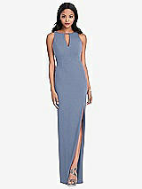 Front View Thumbnail - Larkspur Blue After Six Bridesmaid Dress 6801