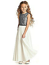 Front View Thumbnail - Stardust Flower Girl Dress FL4061