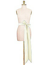 Alt View 2 Thumbnail - Butter Yellow Satin Twill Wedding Sash