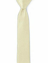 Side View Thumbnail - Butter Yellow Yarn-Dyed Modern Tie by After Six