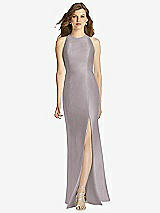 Front View Thumbnail - Cashmere Gray Bella Bridesmaid Dress BB121