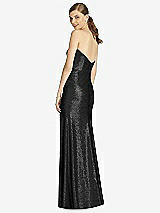 Rear View Thumbnail - Black Dessy Bridesmaid Dress 3037