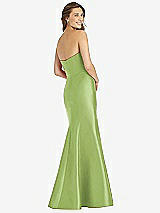 Rear View Thumbnail - Mojito Full-length Strapless Sweetheart Neckline Dress
