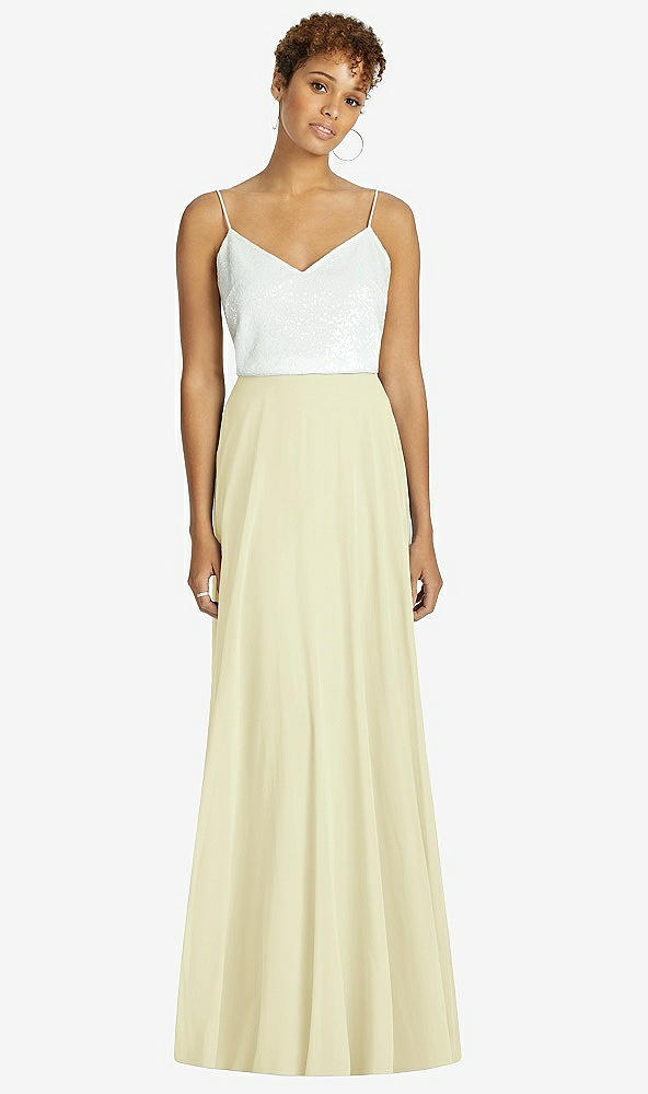 Front View - Butter Yellow After Six Bridesmaid Skirt S1518