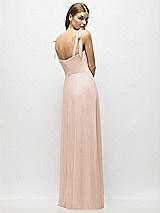 Alt View 3 Thumbnail - Cameo Tie-Shoulder Chiffon Maxi Dress with Front Slit