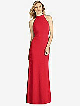 Front View Thumbnail - Parisian Red After Six Bridesmaid Dress 6807