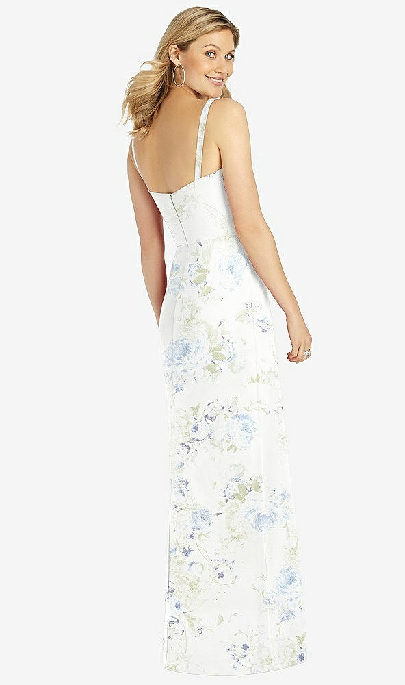 Back View - Bleu Garden After Six Bridesmaid Dress 6811