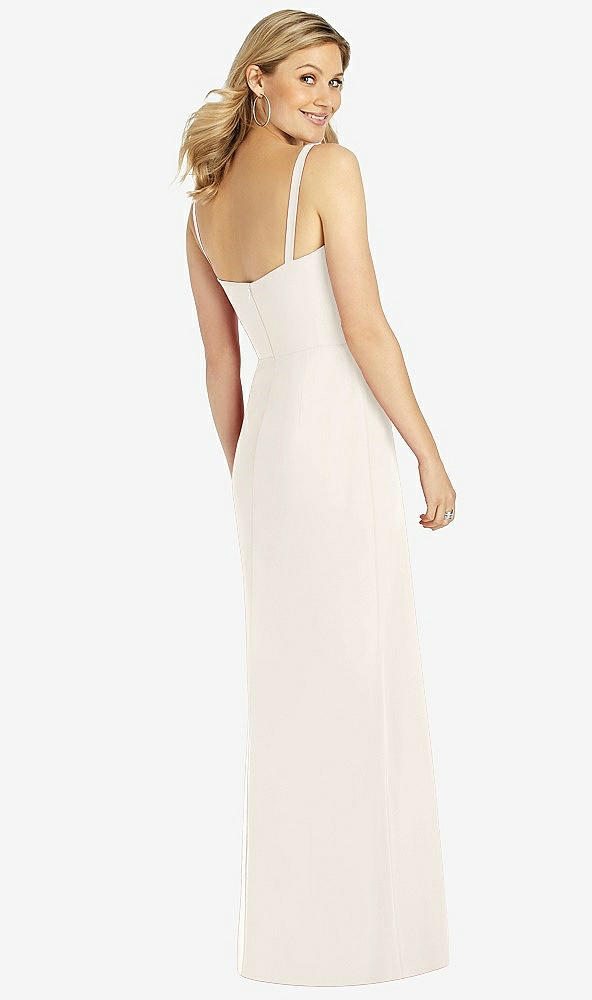 Back View - Ivory After Six Bridesmaid Dress 6811