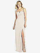 Front View Thumbnail - Oat After Six Bridesmaid Dress 6811