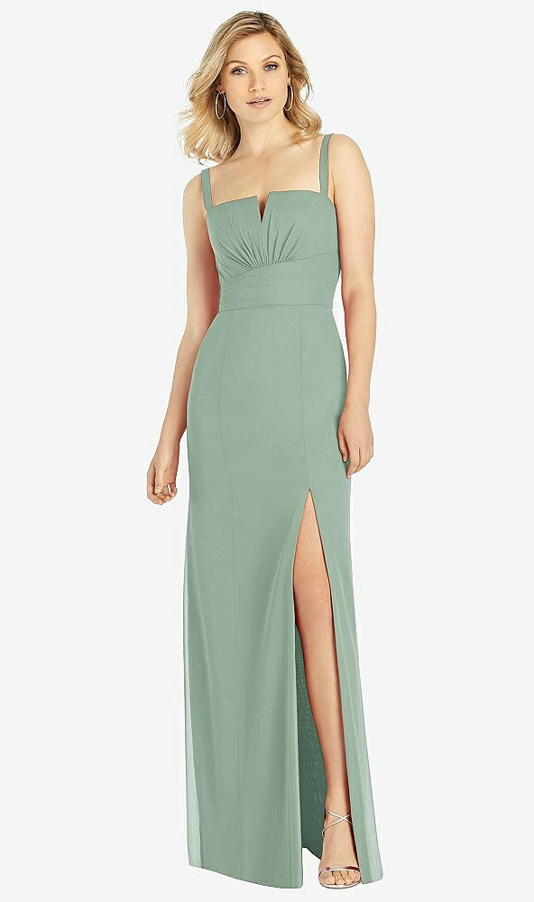Front View - Seagrass After Six Bridesmaid Dress 6811