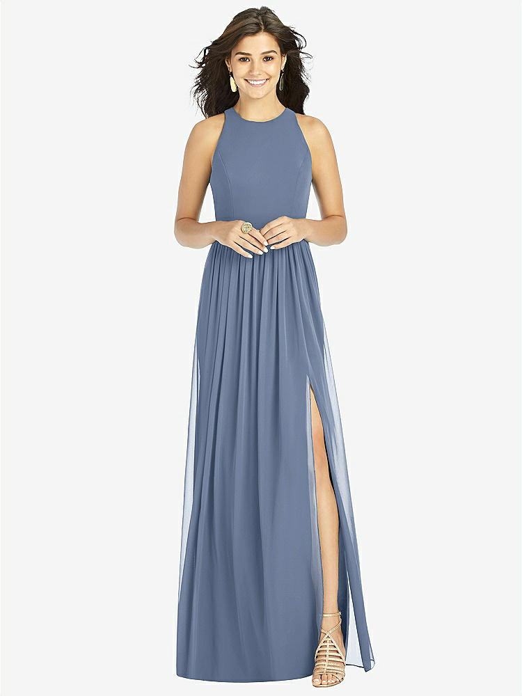 ワンピース theredthread S asymmetry tuck dress THEREDTHREAD / ザレッドスレッド】S asymmetry tuck dress