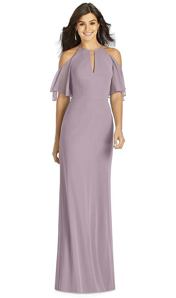 Front View - Lilac Dusk Thread Bridesmaid Style Dakota